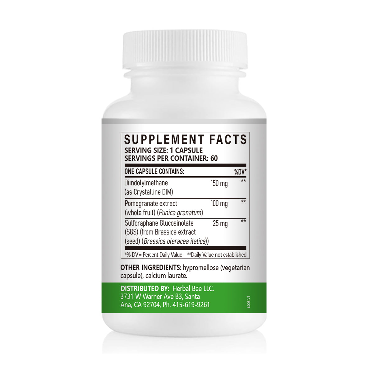 DIM SGS+ Hormonal Balance & Detox Support – DIM Supplement 100% Natural | 60 Capsules