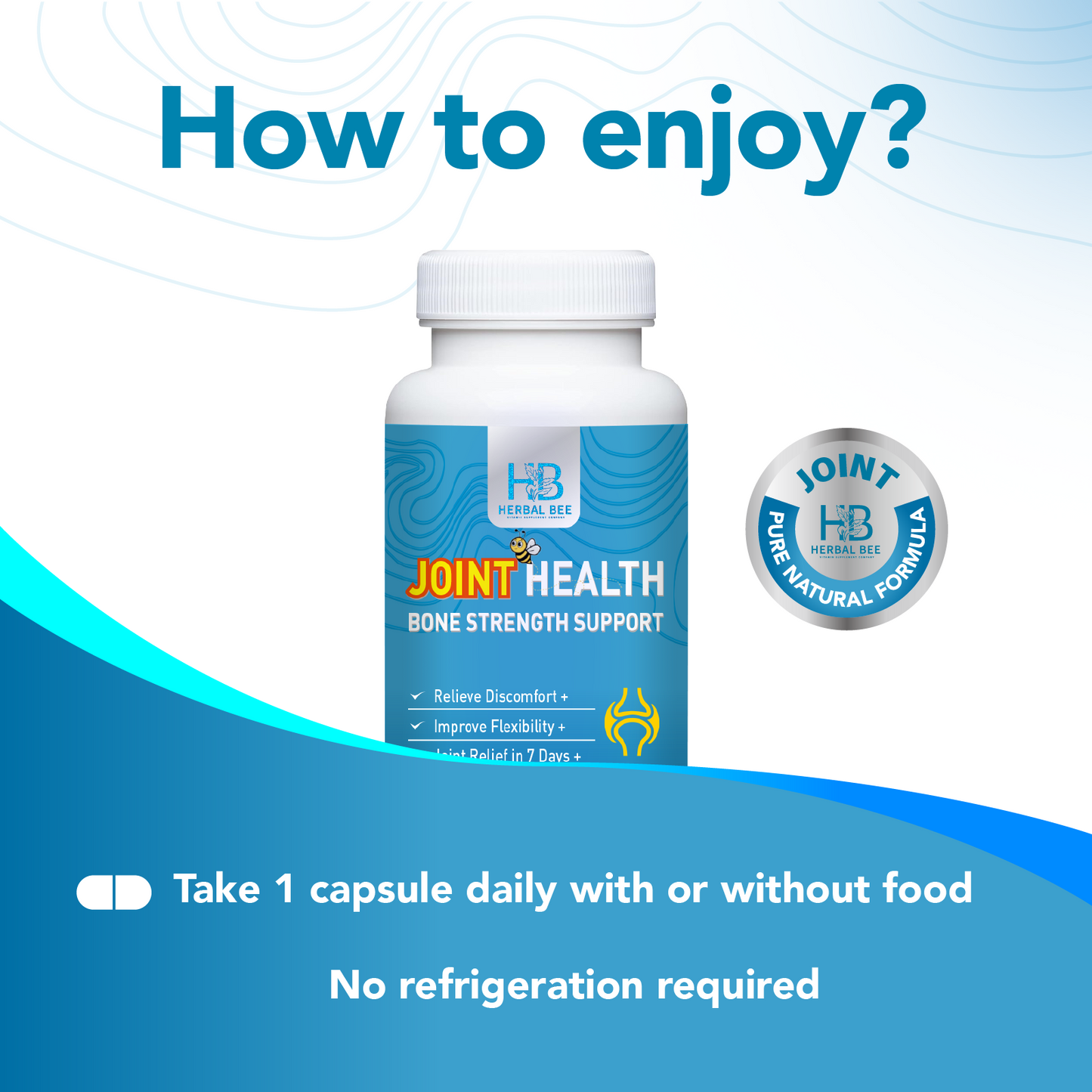 Joint Health Supplement – Turmeric, Boswellia, Hyaluronic Acid & Collagen | 30 Capsules